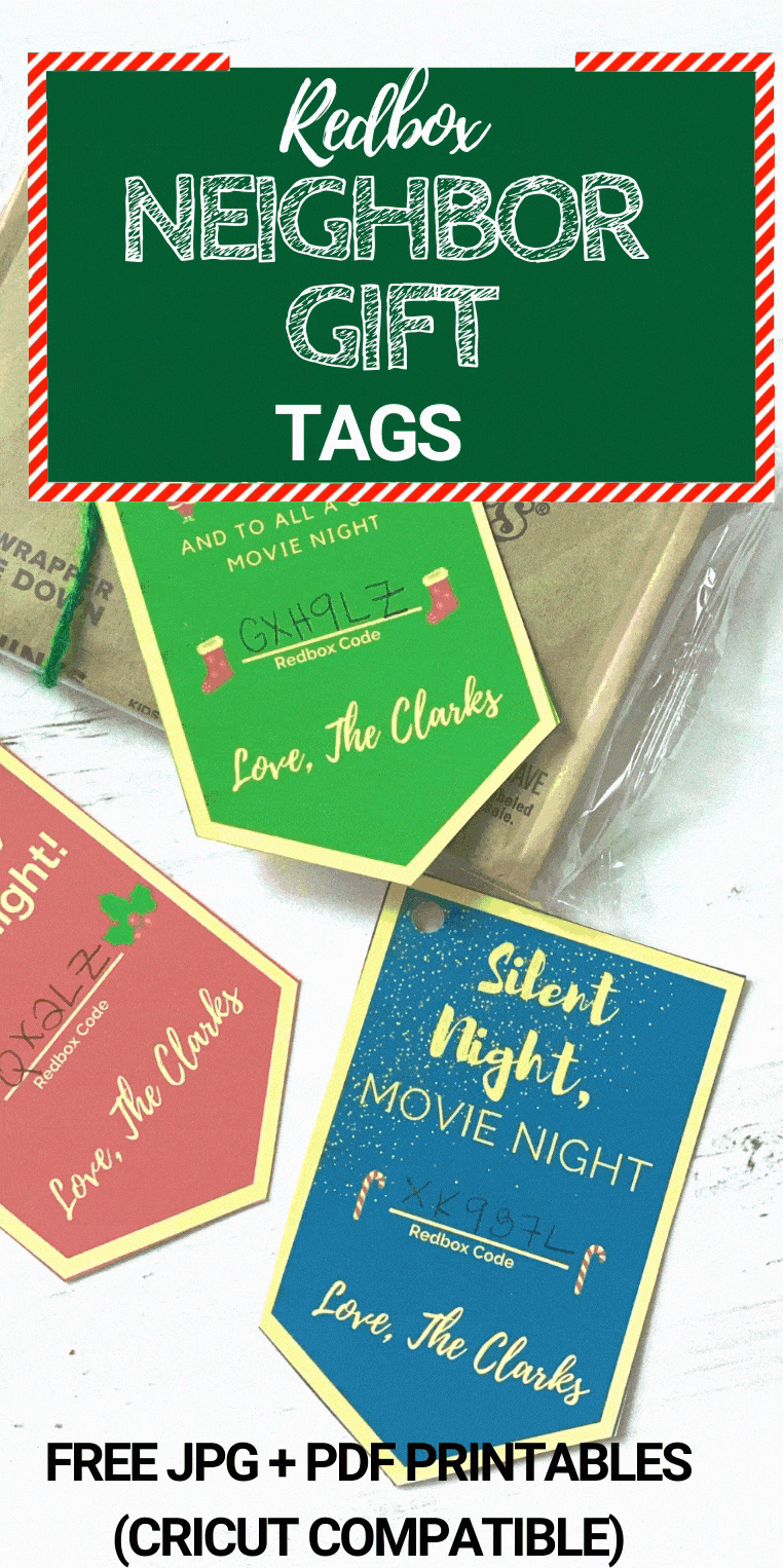 Free Redbox Neighbor Gift Printables Neighbor Gifts Printable Gift 