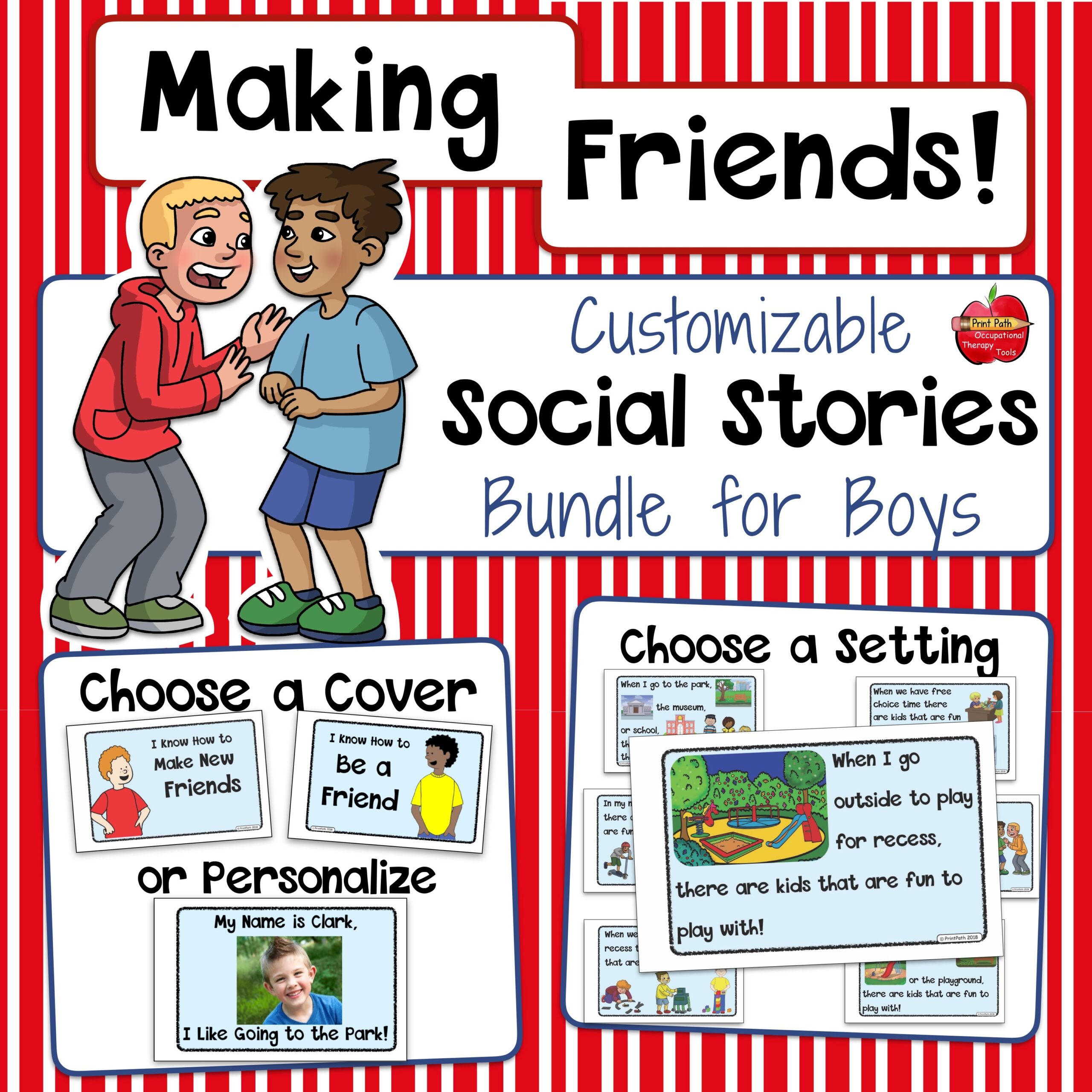 Free Social Story Template