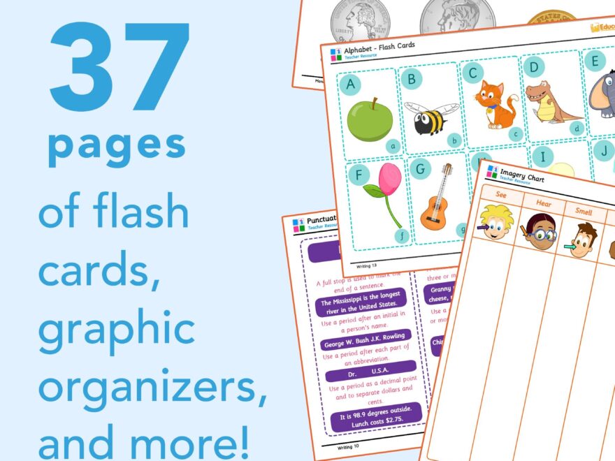 Free Teacher Resource Pack Of Classroom Printables 37 Pages Of Flash
