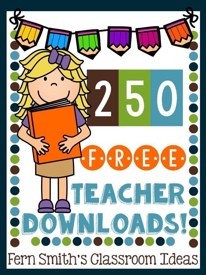 Free Teachers Resources Printables