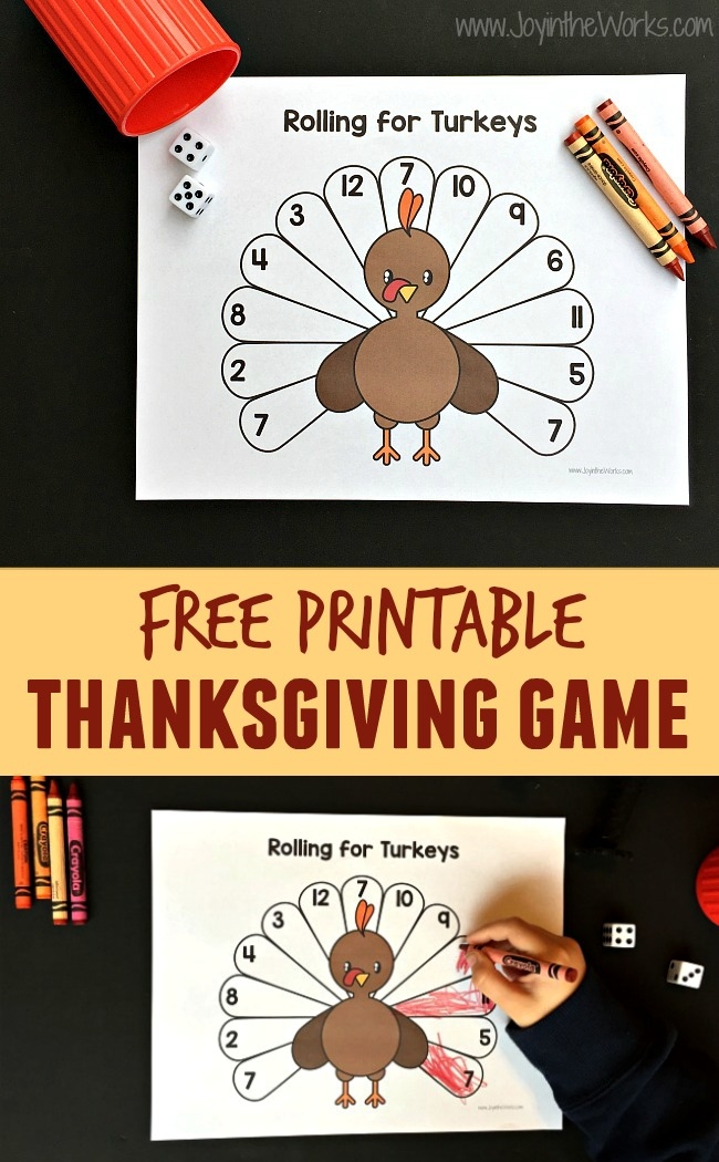 Free Printable Thanksgiving Games For Families