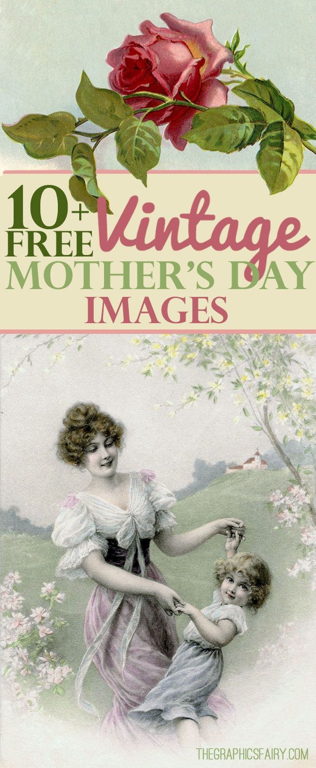 Free Vintage Mother 39 s Day Images Mothers Day Images Mothers Day 