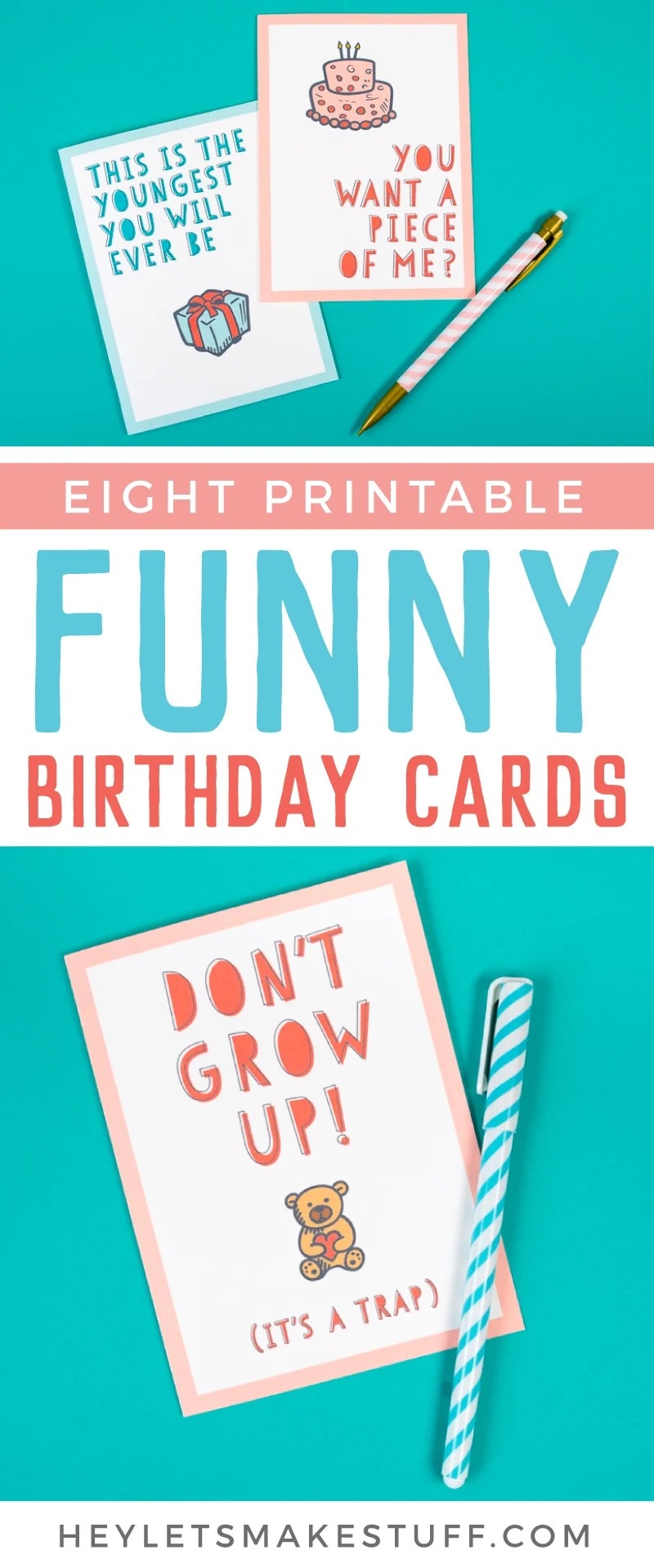 Funny Printable Birthday Cards Free