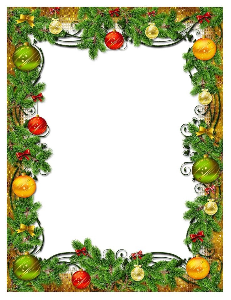 Get Festive With These Free Printable Christmas Borders And Frames