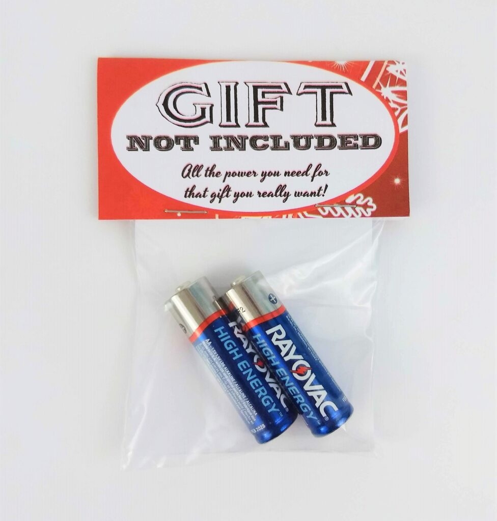 Gift Not Included Printable Free Printable Templates