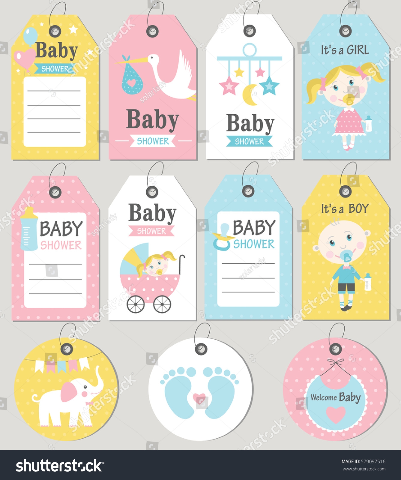 Baby Shower Gift Tags Printable
