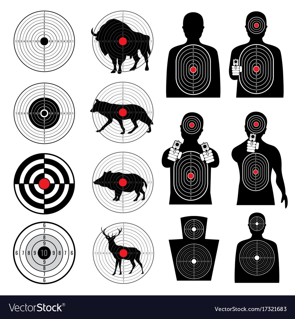 Printable Targets For Pistol Shooting