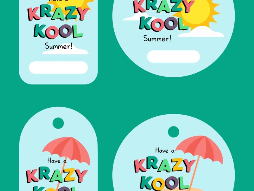 Have A Kool Summer Tag End Of Year Gifts 7 Free PDF Printables