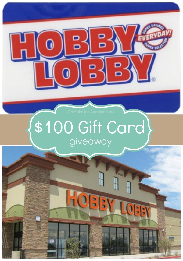 Hobby Lobby Printable Gift Card