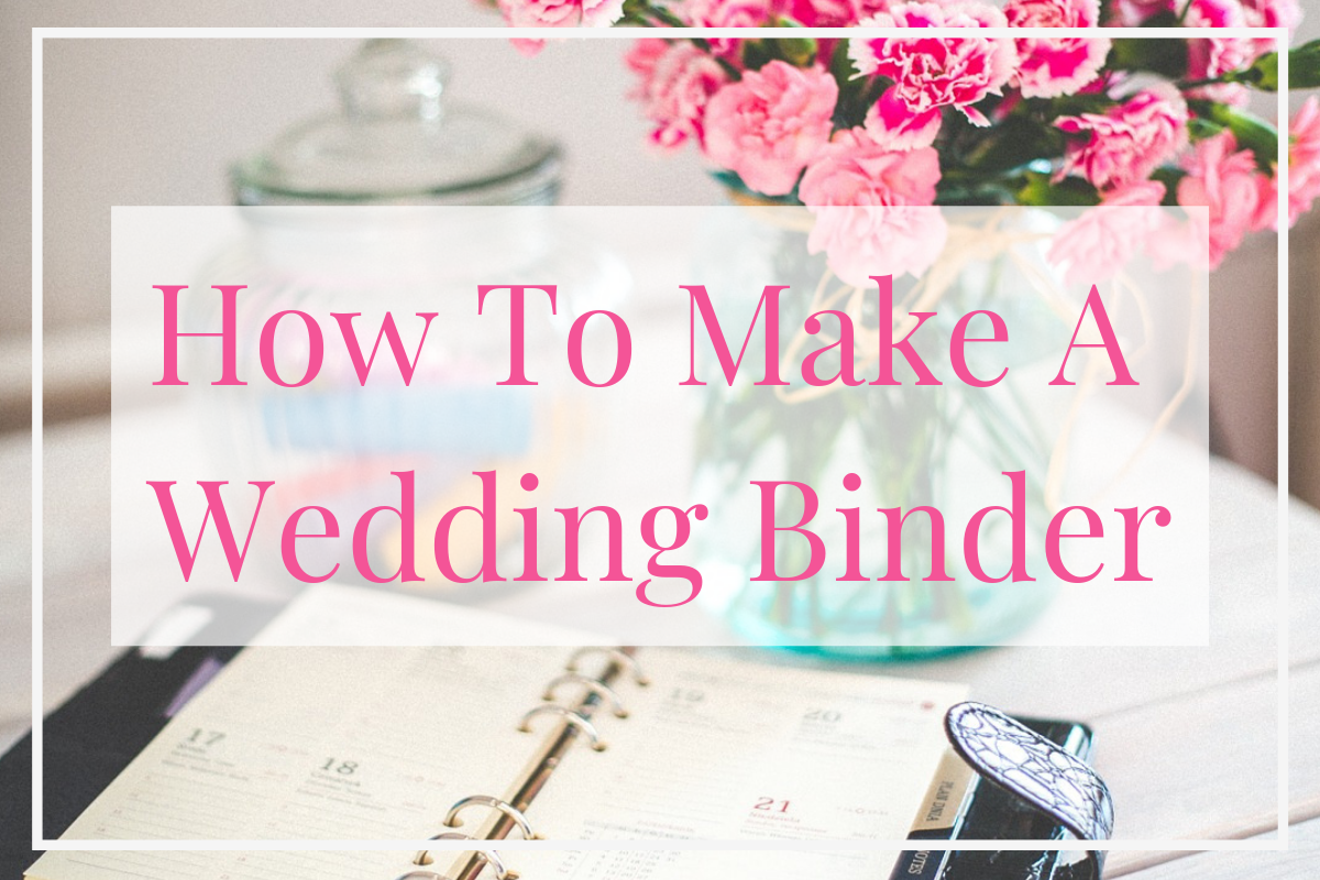 How To Make A DIY Wedding Binder On A Budget Paper Del Sol Diy 