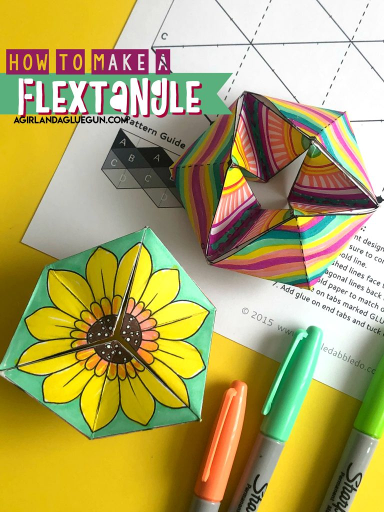 Free Printable Thanksgiving Flextangle Templates