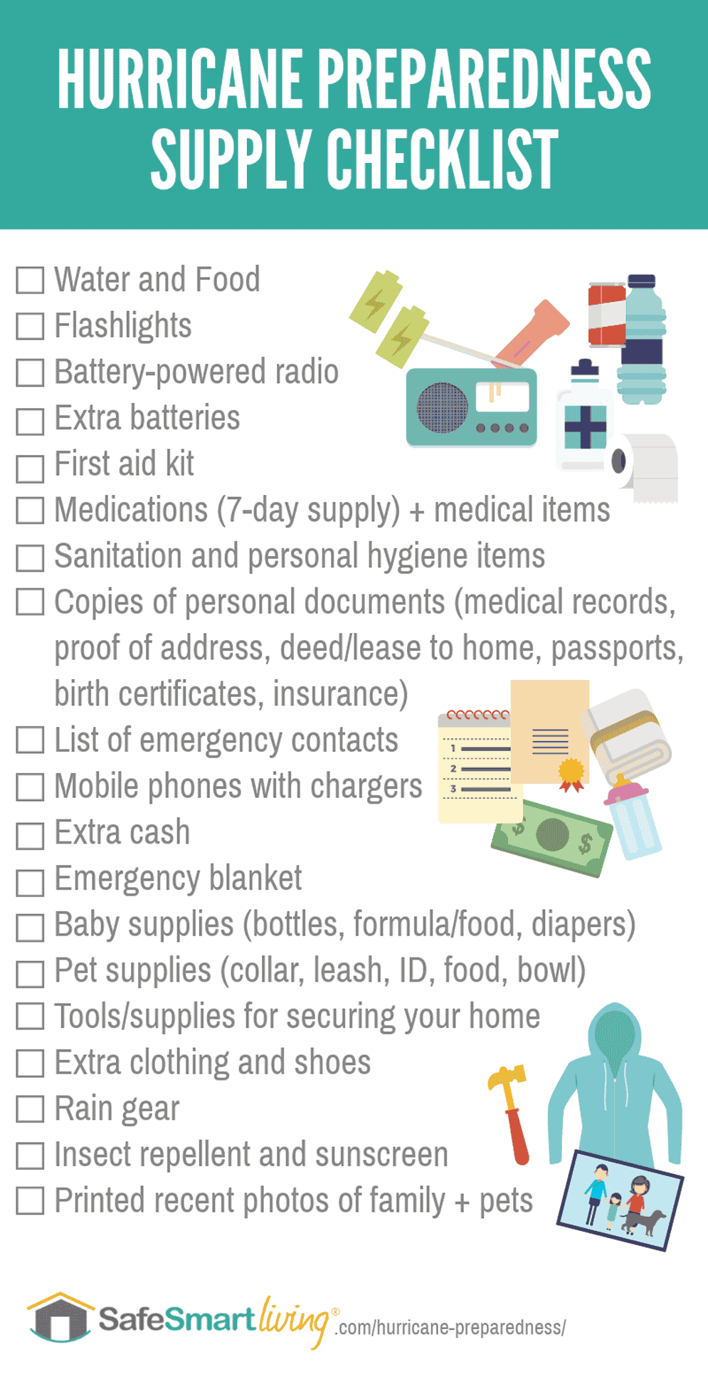 Hurricane Supply List Printable