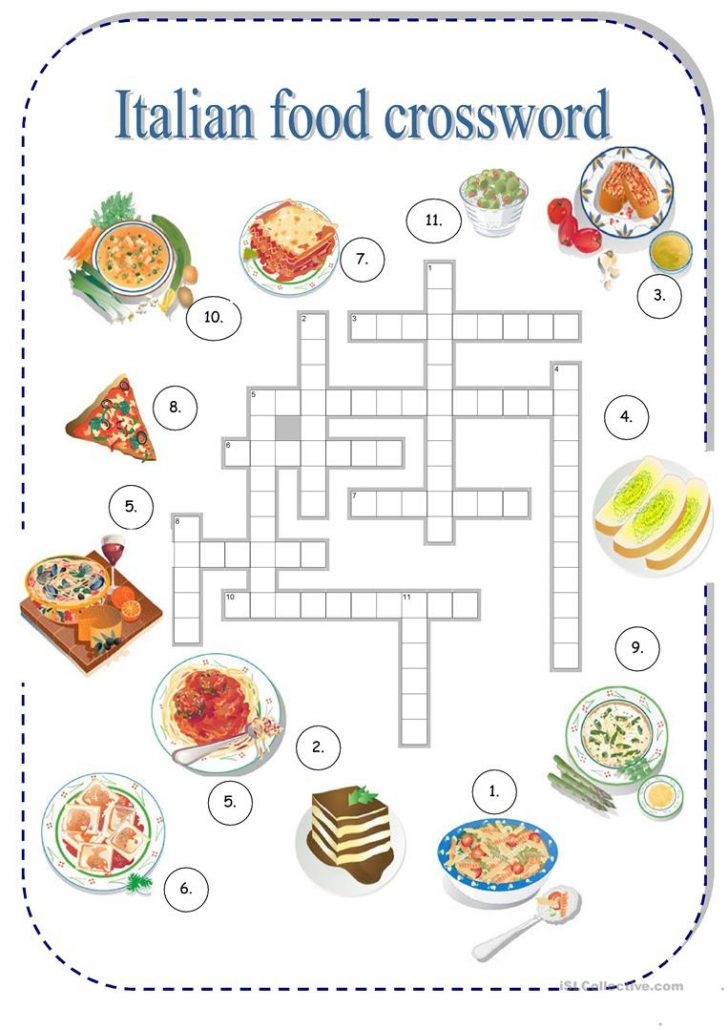 Italian Food Worksheet Free Esl Printable Worksheets Madeteachers 