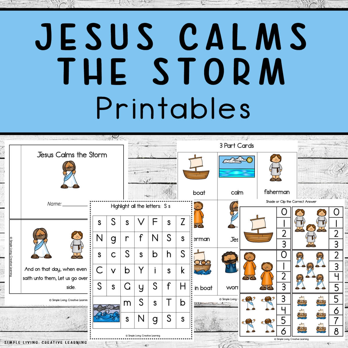 Jesus Calms The Storm Free Printables Free Printable Templates