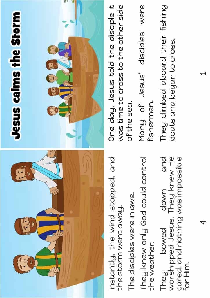 Jesus Calms The Storm Trueway Kids