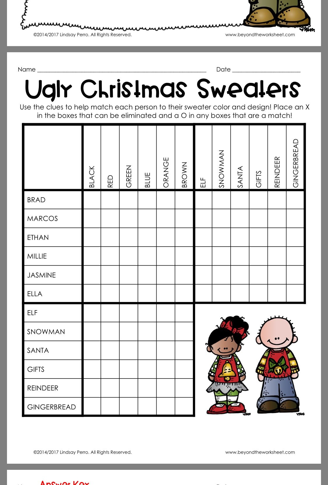 Logic Puzzles 4th Grade Printable Printable Logic Puzzles