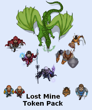 Lost Mine Of Phandelver Token Pack By RavenBohique