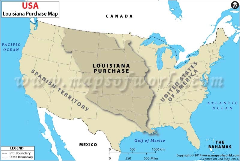 Louisiana Purchase Map Explore The Historic U S Expansion