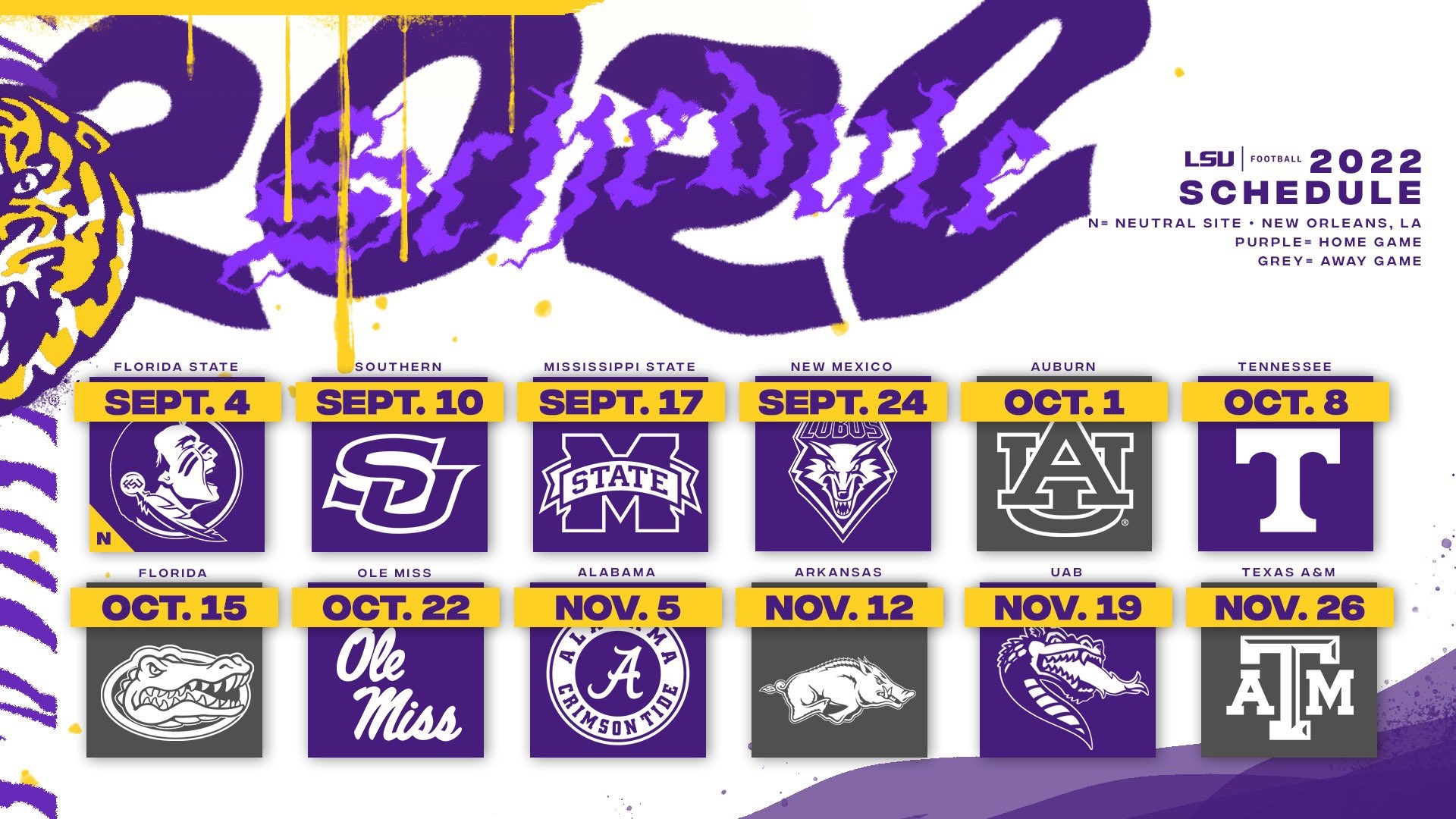 Lsu Football Schedule 2025 Rankings Bianca L Rudd