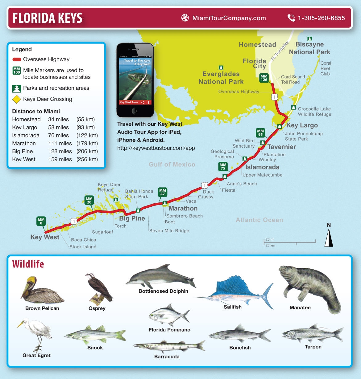Printable Map Of Florida Keys