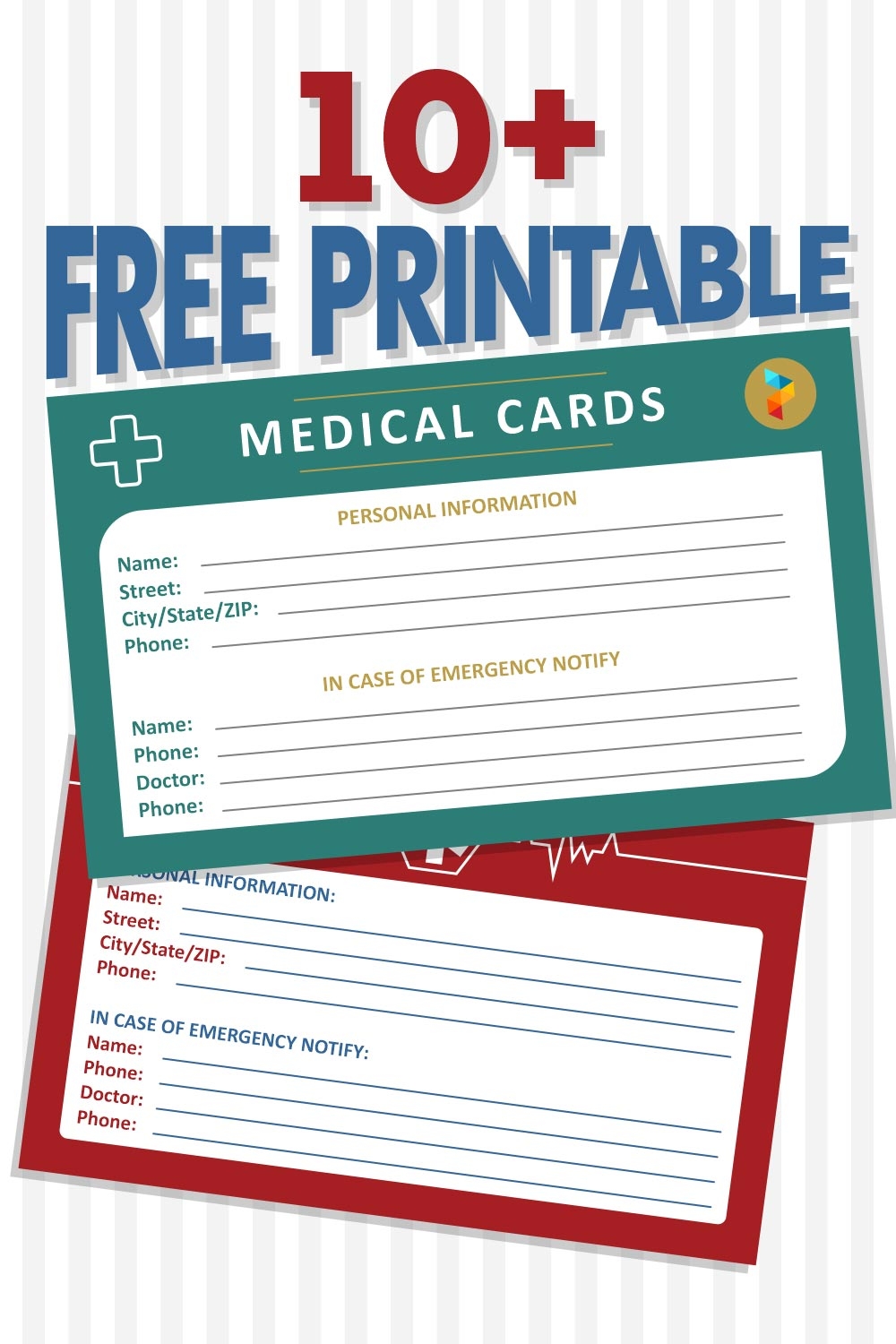 Free Printable Medical Id Card