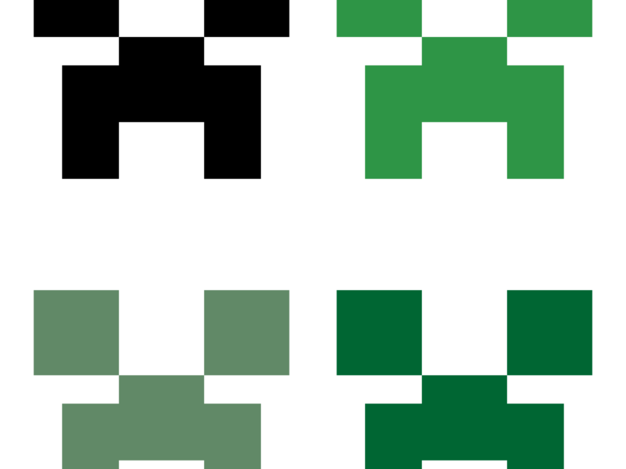 Minecraft Creeper Face 10 Free PDF Printables Printablee