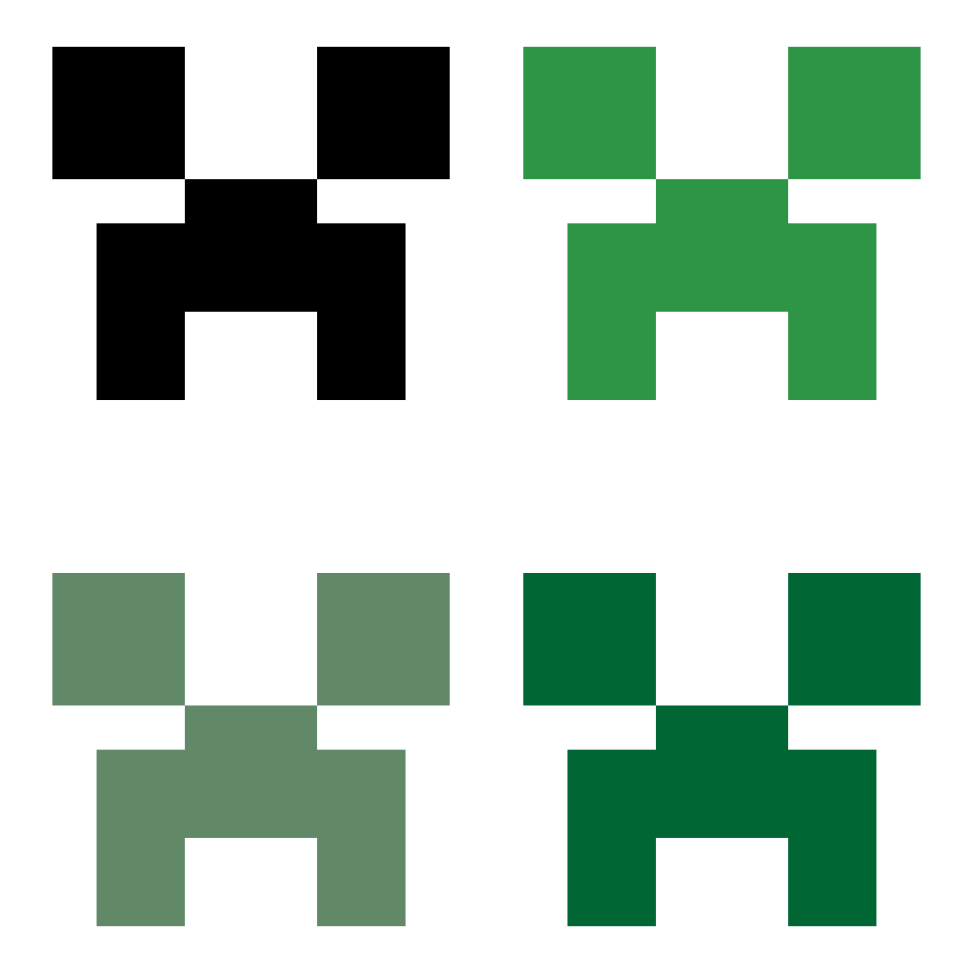 Minecraft Creeper Face 10 Free PDF Printables Printablee