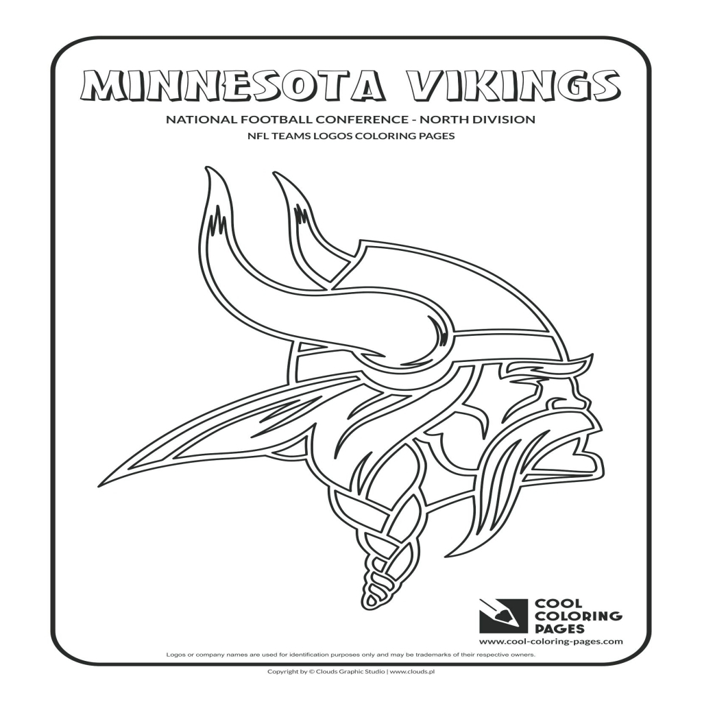 Minnesota Vikings Coloring Pages Printable