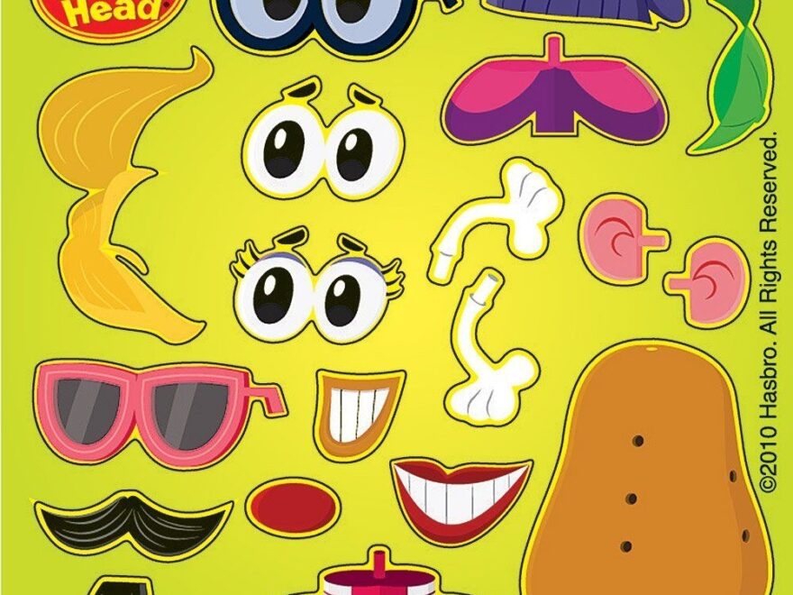 Mr Potato Head Printable Parts Buscar Con Google Travel Pinterest