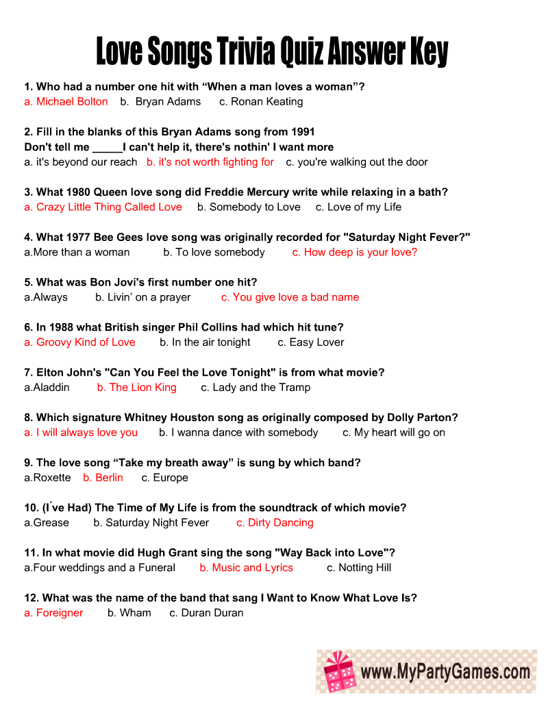 Music Trivia Questions And Answers 2025 Pdf Paul Russell