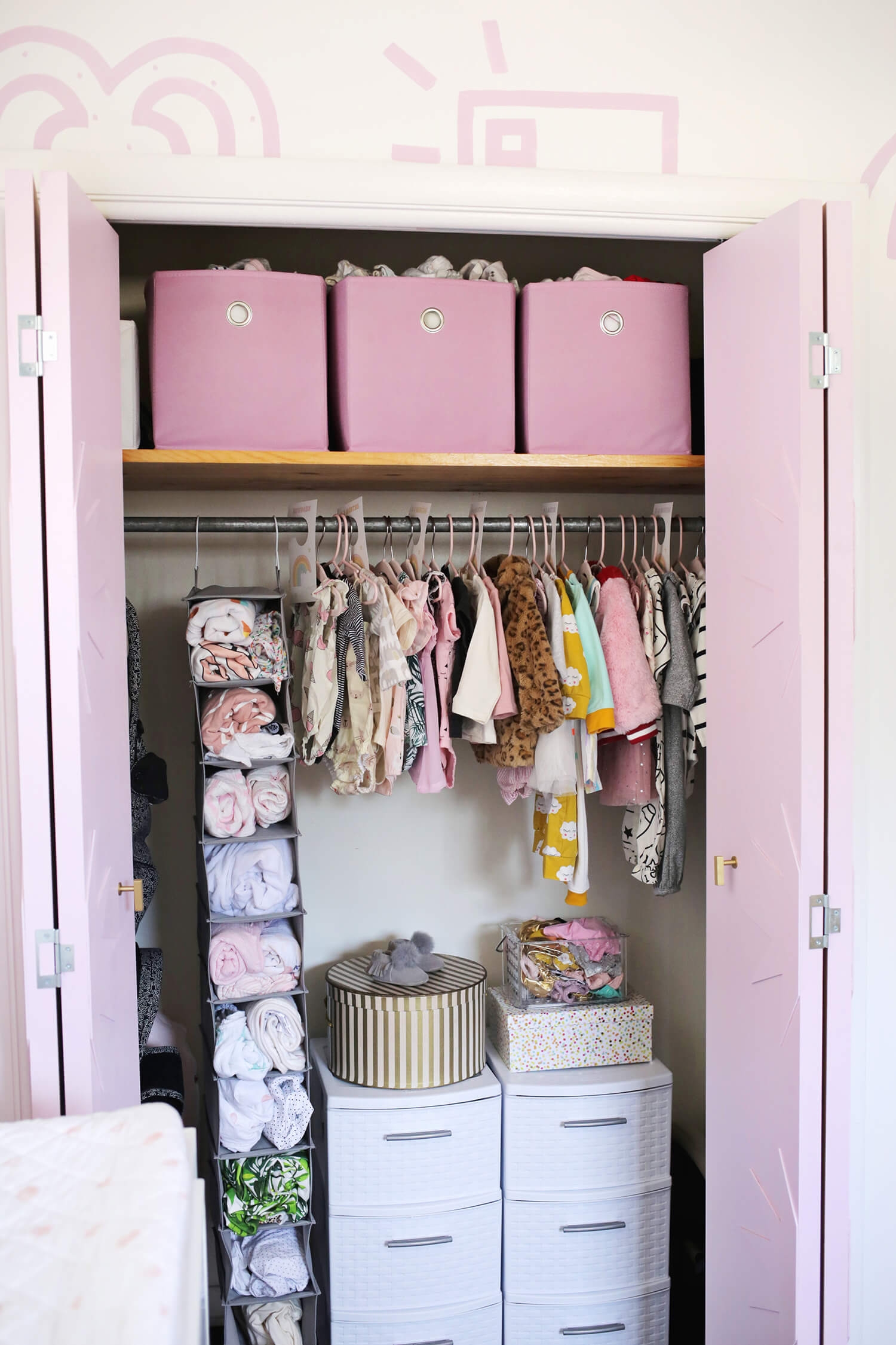 Nursery Closet Dividers Free Printable A Beautiful Mess