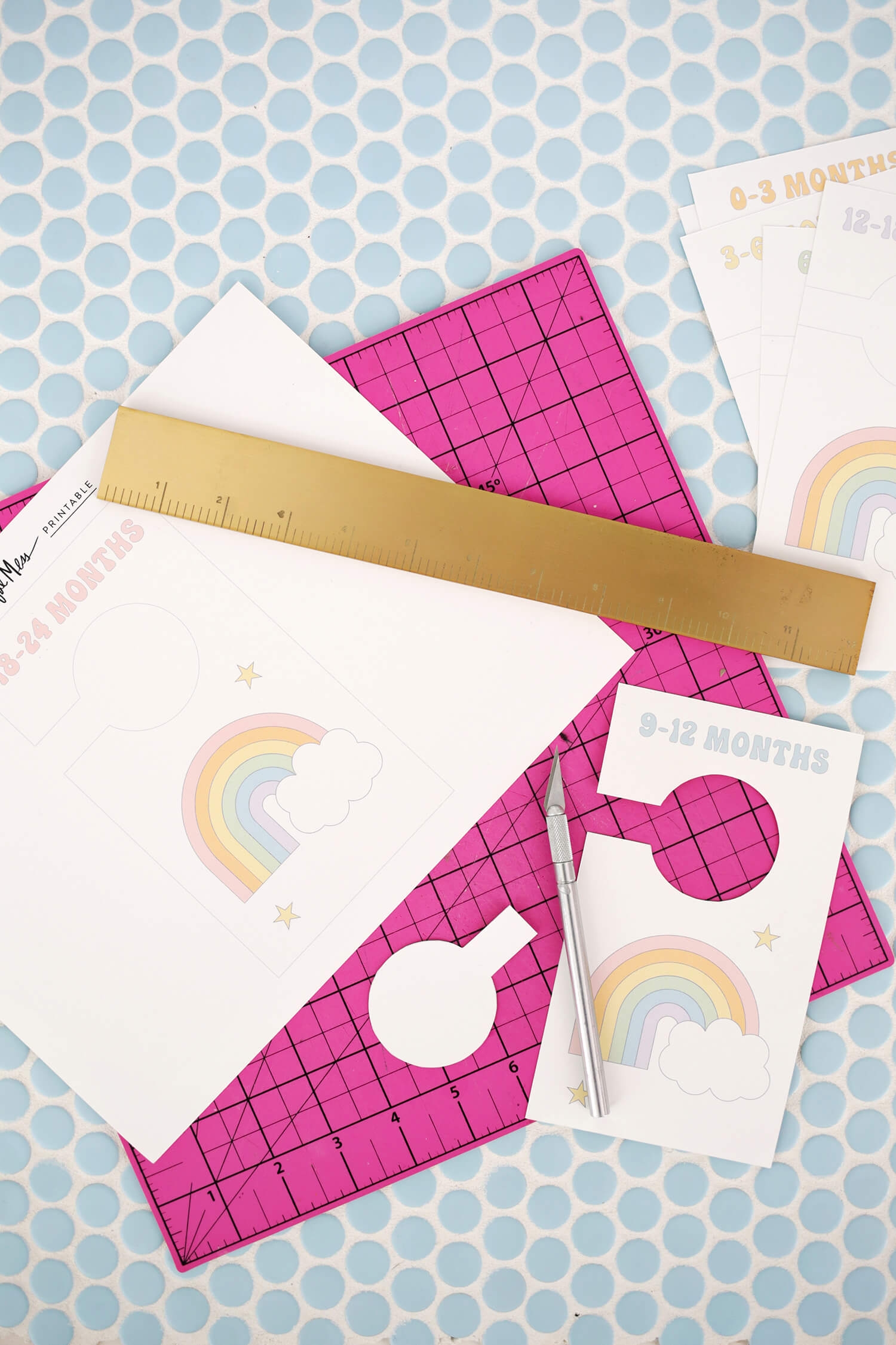 Nursery Closet Dividers Free Printable A Beautiful Mess