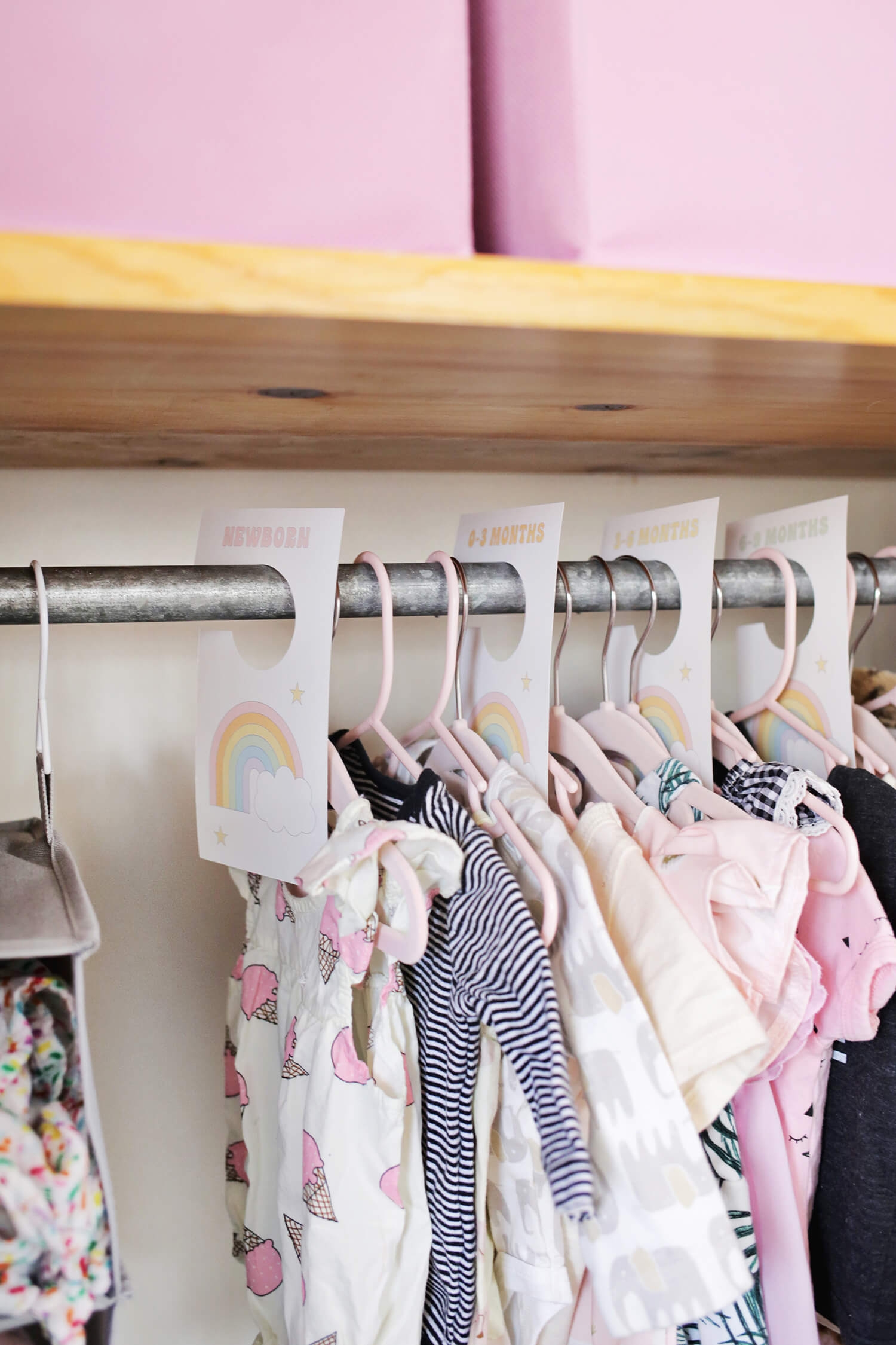 Nursery Closet Dividers Free Printable A Beautiful Mess