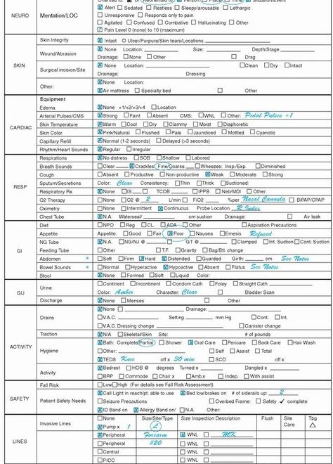 Nursing Cheat Sheets Printable