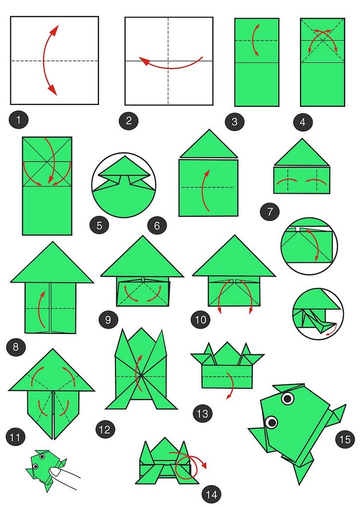 Printable Origami Instructions For Kids