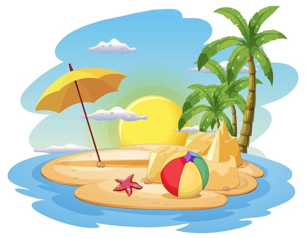 Page 7 Cartoon Beach Clipart Images Free Download On Freepik