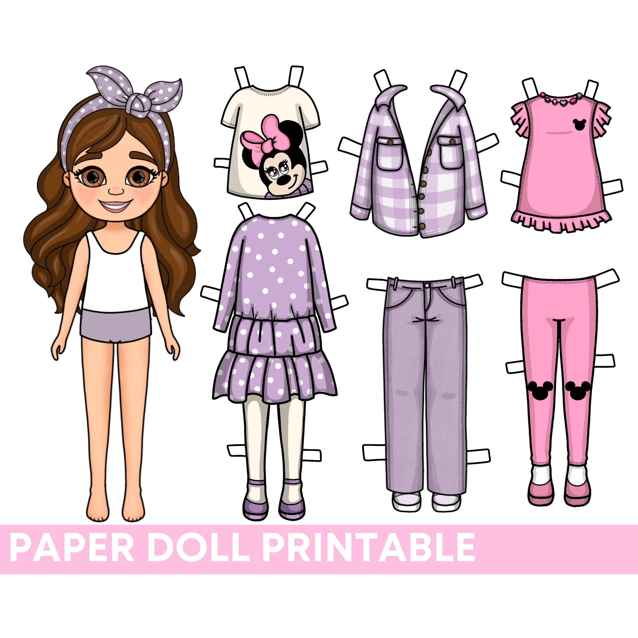Printable Paper Dolls And Clothes