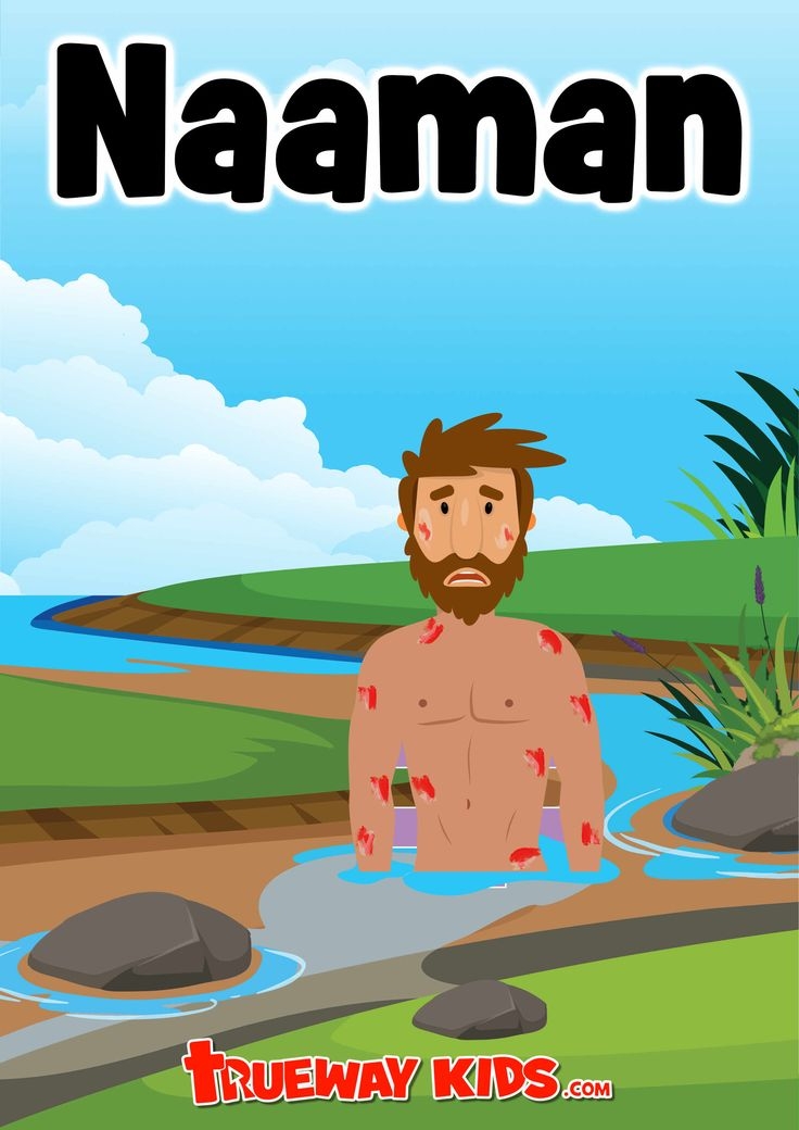 Pin On Naaman Preschool Bible Lesson