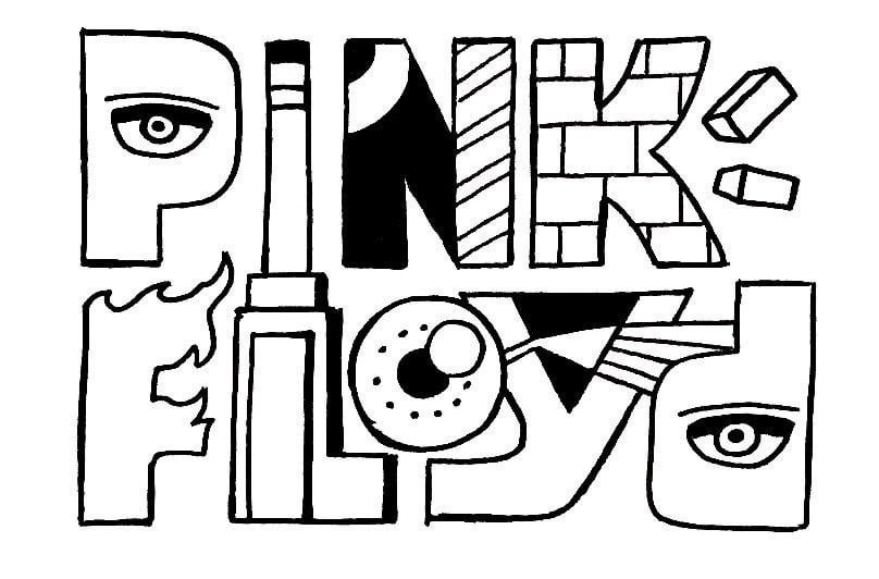 Pink Floyd Coloring Pages Printable For Free Download