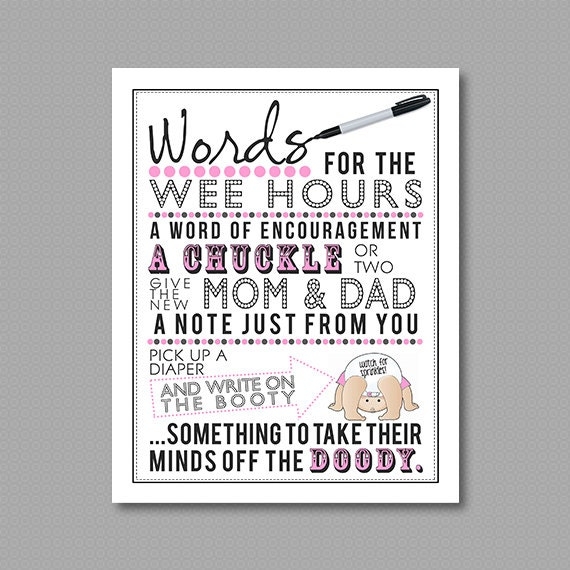Words For The Wee Hours Free Printable