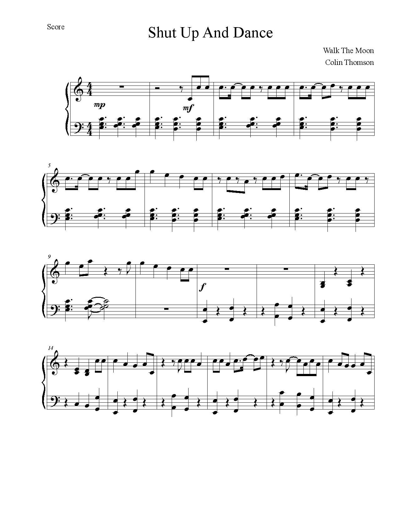 Popular Piano Sheet Music Popular Easy Piano Songs Letters Image 