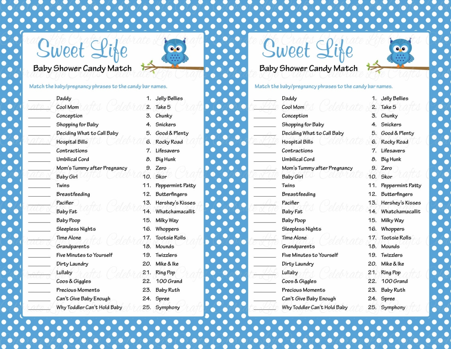 Printable Baby Shower Games With Answer Key Baby Shower Games FREE 