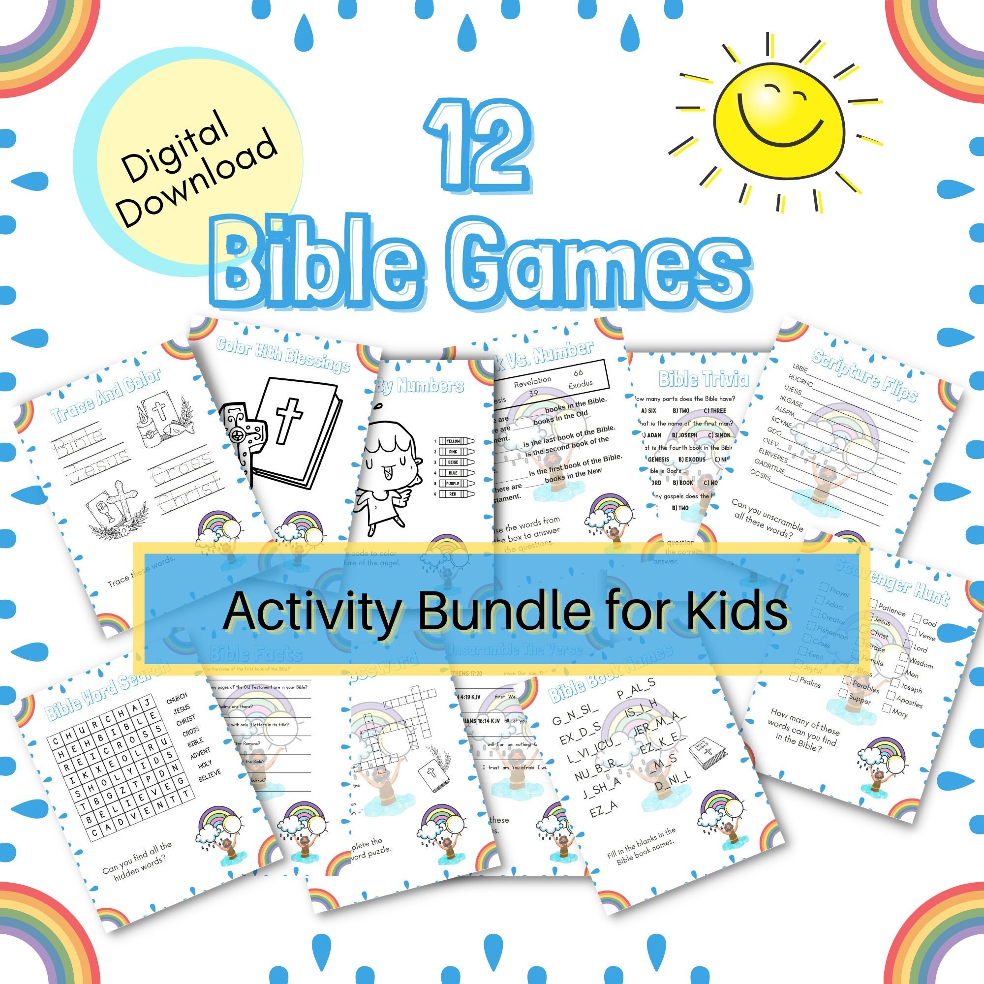 Free Printable Bible Games For Youth