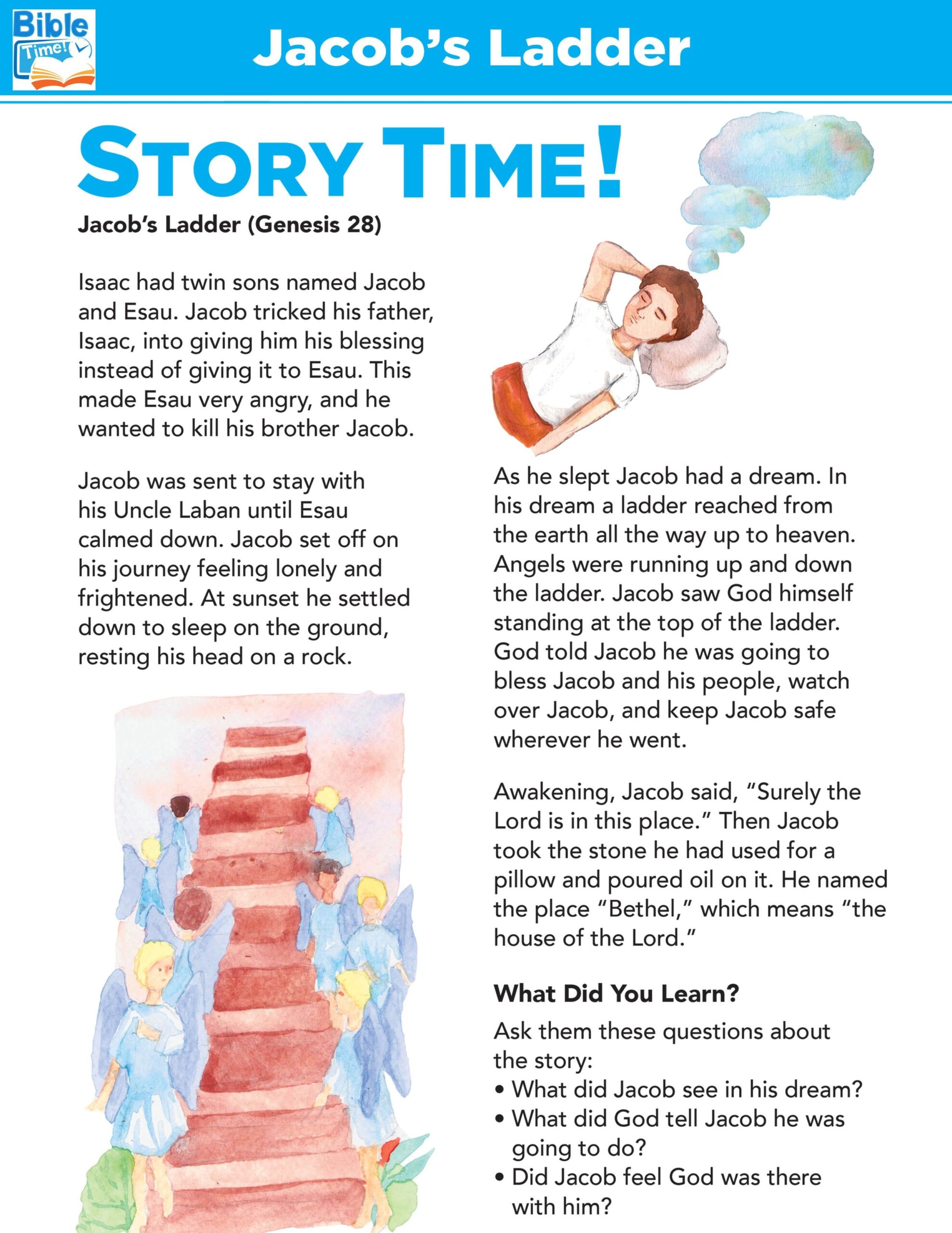 Printable Bible Stories