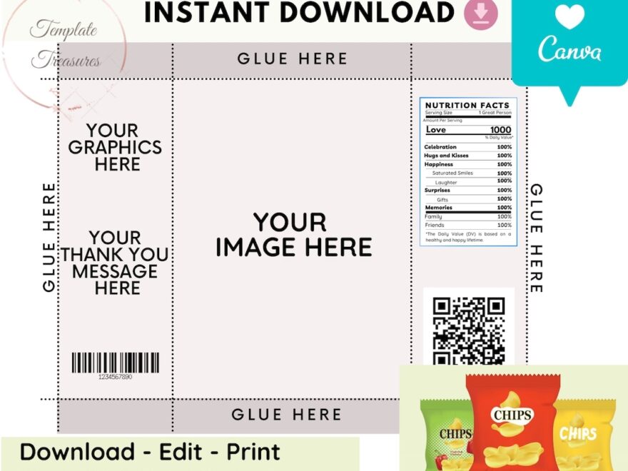 Printable Chip Bags Printable Free Templates