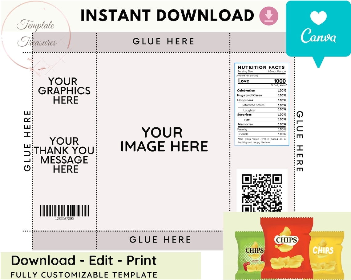 Printable Chip Bags Printable Free Templates