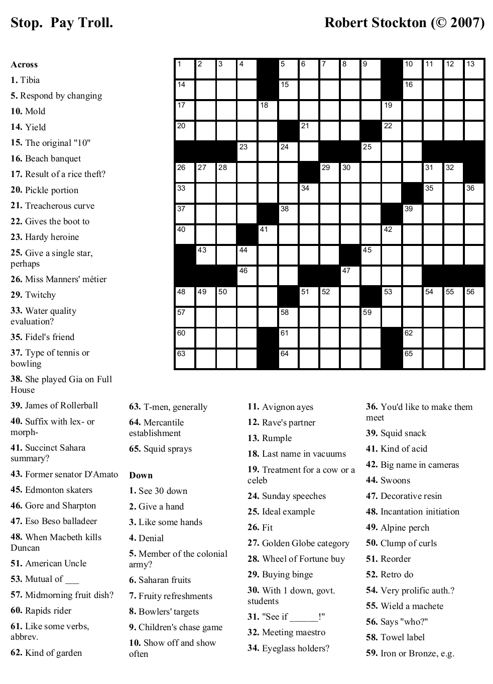 Printable Crossword Puzzles Washington Printable Crossword Puzzles Vrogue