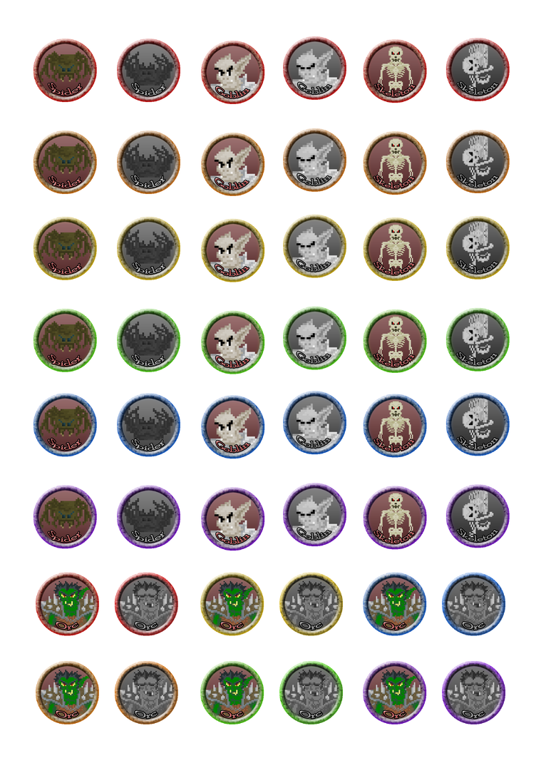 Printable D D Tokens