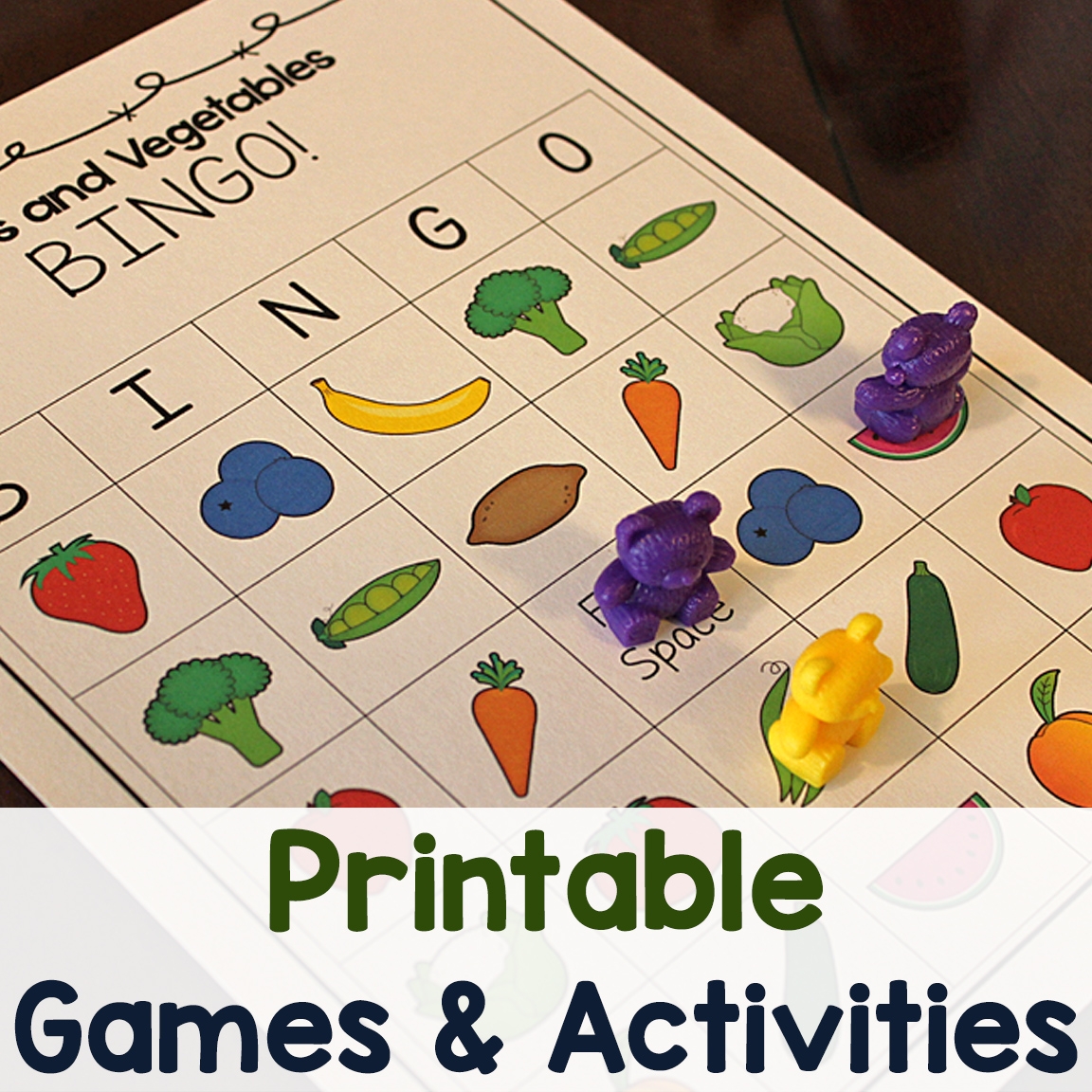 Great Free Printable Game For Preschoolers