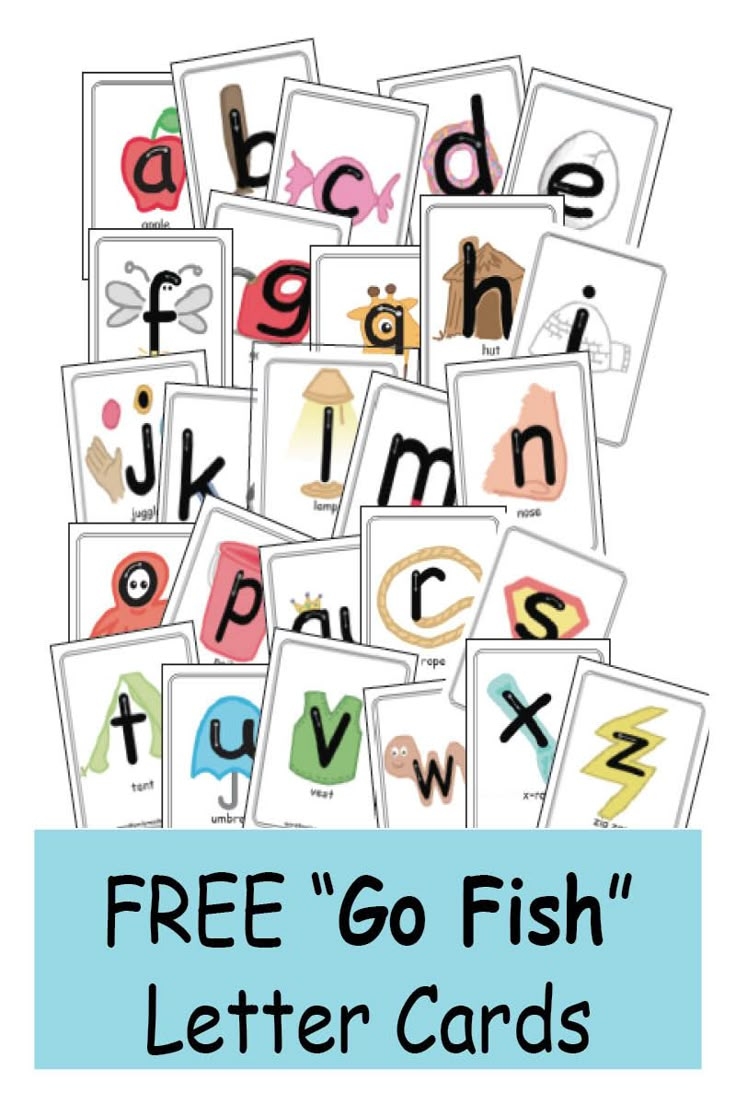 Printable Go Fish Cards Printable Word Searches